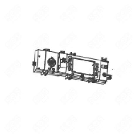 CARTE ÉLECTRONIQUE, MODULE DE PUISSANCE MACHINE À LAVER, LAVE-LINGE - 1066976, 34011269