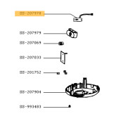 Carte électronique de commande (repère n°SS-207978)