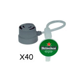 Lot de 8 sachets de 5 tubes d'origine