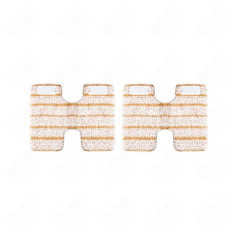 LOT DE 2 LINGETTES SOL DÉLICAT NETTOYEUR VAPEUR - PAEU0317