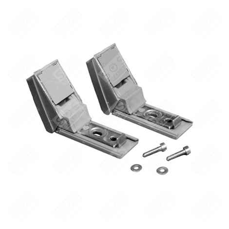 KIT DE REPARATION FIXATION POIGNÉE INOX 9590180 FRIGO, RÉFRIGÉRATEUR, CONGÉLATEUR - 9590180