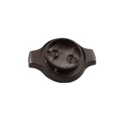 Bouton verrouillage marron