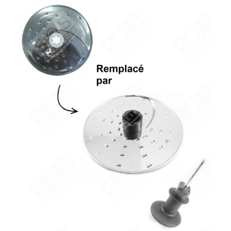 DISQUE ÉMINCEUR RÂPEUR ROBOT MÉNAGER - 17363, 100185S