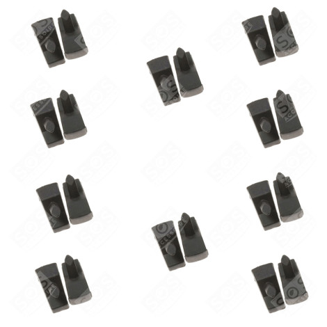 LOT DE 20 PATINS EN CAOUTCHOUC GRILLE PLAQUE DE CUISSON - 484000000840