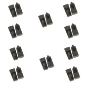 Lot de 20 patins en caoutchouc grille