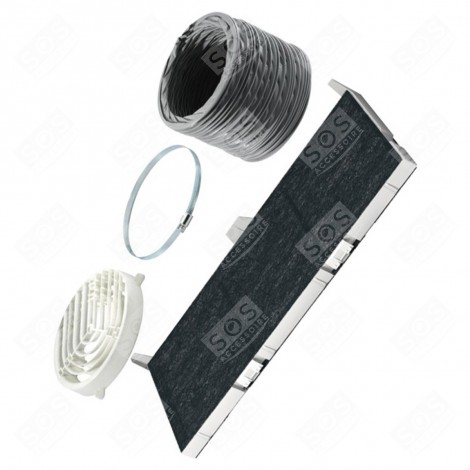 KIT DE RECYCLAGE D'ORIGINE HOTTE - 00578523, 17006838