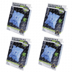 Lot de 4 boites de 5 sacs microfibres universels