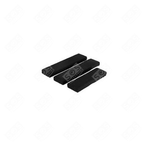 FILTRE À CHARBON (3PCS)  NOVY MONOBLOCK 93X390X30 HOTTE - 98001-98.001