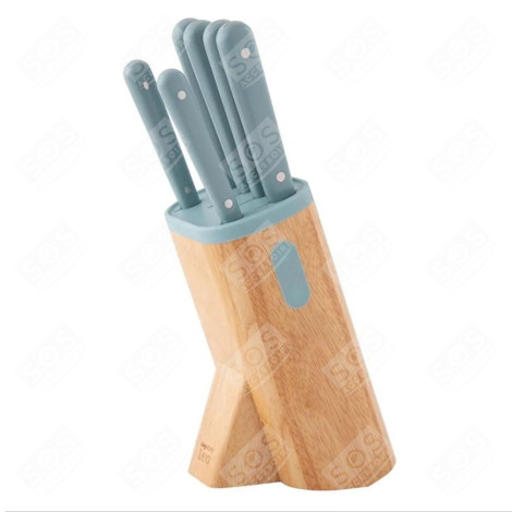 BLOC COUTEAUX 7 PIÈCES. DIVERS PETIT MÉNAGER - 17007918