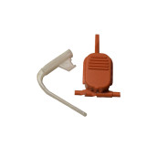 Bouton verrou et levier