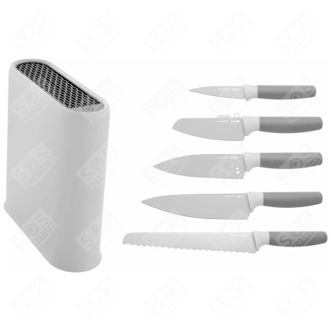 BLOC COUTEAUX 6 PIÈCES DIVERS PETIT MÉNAGER - 17004244