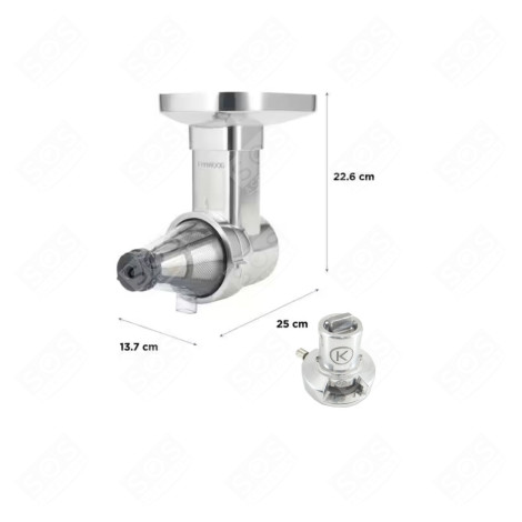PRESSE FRUIT AVEC ADAPTATEUR ROBOT MÉNAGER - AW20011009, AW20011006