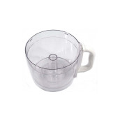 Bol avec poignée blanche