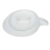 Couvercle en plastique blanc de bol