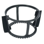 Support raclette gris foncé