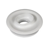 Couvercle de bol de blander blanc