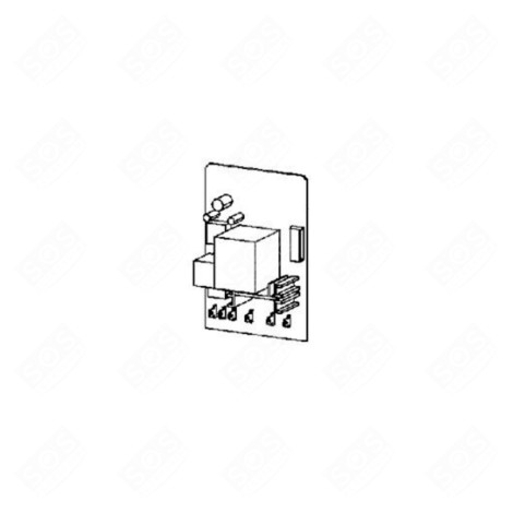 CARTE ÉLECTRONIQUE ROBOT MÉNAGER - MS-651653, MS651653