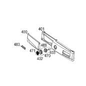 Façade de tiroir à lessive (Repère 400)