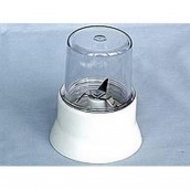 Petit bol hachoir complet blanc