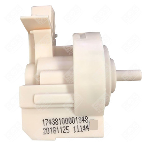 CAPTEUR DE NIVEAU (PRESSOSTAT) MACHINE À LAVER, LAVE-LINGE - 17438100001348, 1034626