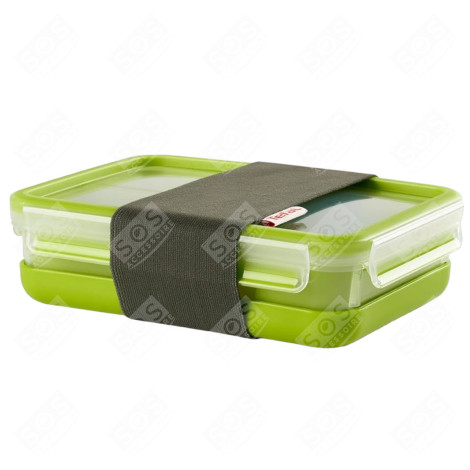 BOÎTE RECTANGULAIRE VERTE 1.2L  225X163X63 MM DIVERS PETIT MÉNAGER - K3100212