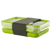 Boîte rectangulaire verte 1.2L  225X163X63 mm