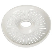 Grille blanche en plastique 