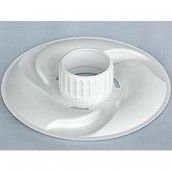 Disque plastique blanc