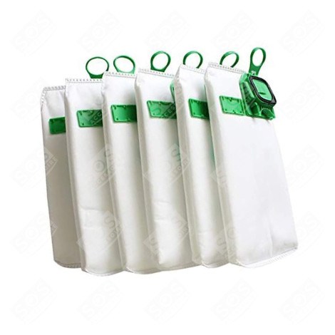 LOT DE 6 SACS D'ORIGINE ASPIRATEUR - 3502