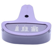 Arrière de poignée violet