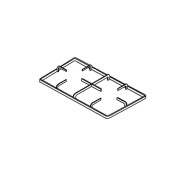 Grille fonte coté droit 2 feux