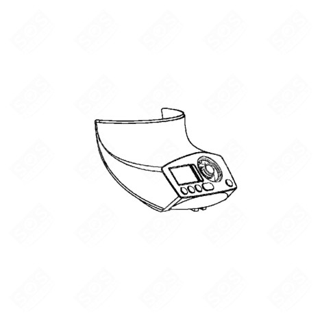 CADRAN ROUGE ROBOT MÉNAGER - SS-1530000921, SS1530000921