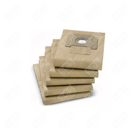 PAQUET DE 5 FILTRES EN PAPIER ASPIRATEUR - 6.904-290.0, 69042900