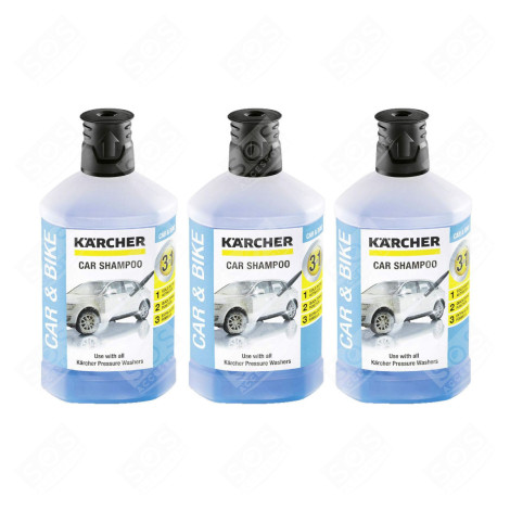 LOT DE 3 BOUTEILLES DE SHAMPOING ASPIRATEUR - 6.295.750.0, 62957500