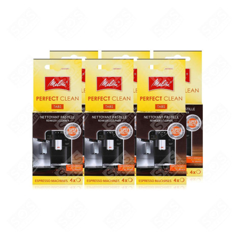 LOT DE 6 TABLETTES DE NETTOYAGE CAFETIÈRE, MACHINE À CAFÉ - 6762481