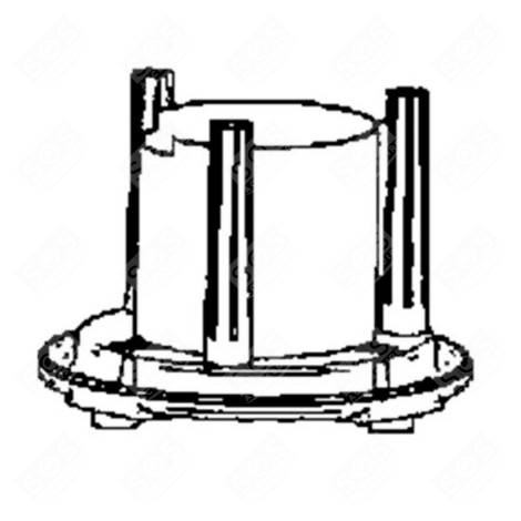 SOCLE BLANC ROBOT MÉNAGER - SS-193962, SS193962