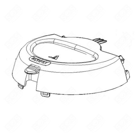 COUVERCLE NOIR FRITEUSE, AIRFRYER - SS-1530000779, SS1530000779