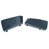 Lot de 2 pédales grises