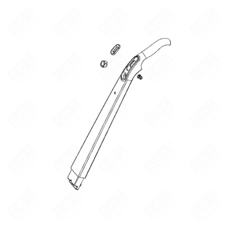 POIGNÉE SUPÉRIEUR GRISE ASPIRATEUR - RS-RH5063, RSRH5063