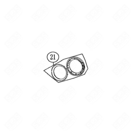 CADRE EXTÉRIEUR HUBLOT MACHINE À LAVER, LAVE-LINGE - 574788054