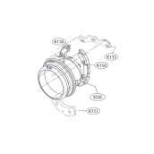 Contre-poids gauche (Repère K130) Contre-poids gauche (Repère K130)