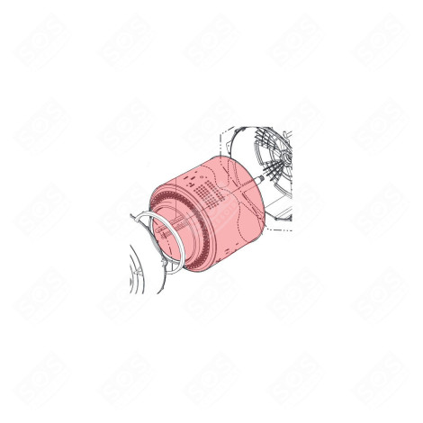 TAMBOUR MACHINE À LAVER, LAVE-LINGE - AJQ73473808