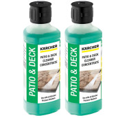 Lot de 2 nettoyants liquide authentique du pont de terasse 