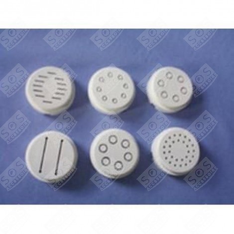 A936 - JEU DE 6 MATRICE A PATES DU A936 ROBOT MÉNAGER - KW649882