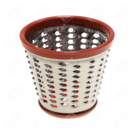 CÔNE À RÂPER ROUGE ROBOT MÉNAGER - SS-1530001369, SS1530001369