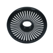 Grille plastique noire