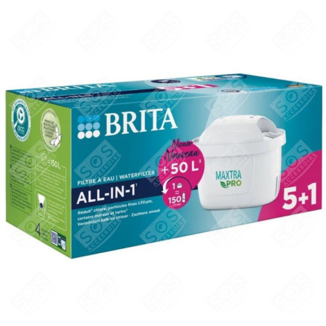 LOT DE 6 FILTRES À EAU CAFETIÈRE, MACHINE À CAFÉ - 1050932