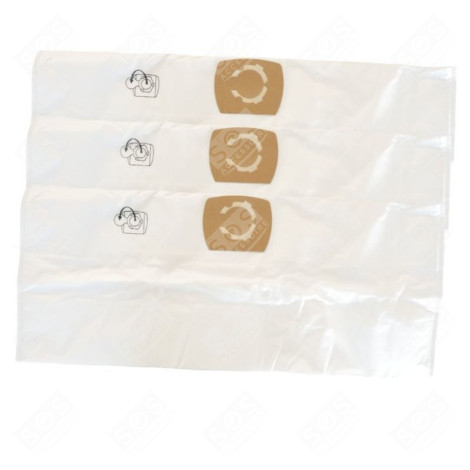 LOT DE 3 SACS ASPIRATEUR SYNTHÉTIQUES ASPIRATEUR - 4889