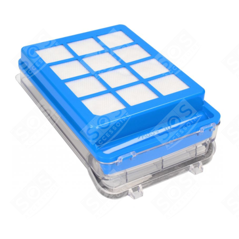 ENSEMBLE BOITIER FILTRE  185X135X40 MM ASPIRATEUR - 432200901131