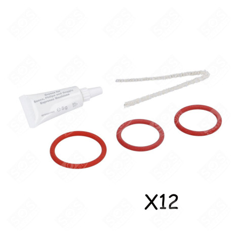 KIT RÉPARATION BOITE DE 12 PIÈCES CAFETIÈRE, MACHINE À CAFÉ - 996530010515, 21001684